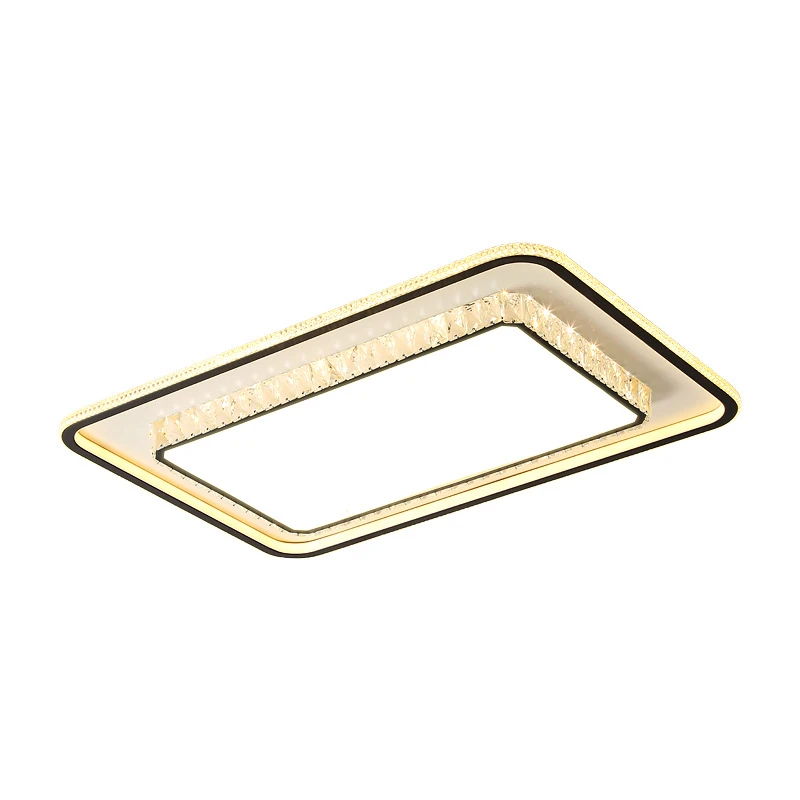 批发 大客厅灯2024年新款轻奢水晶led吸顶灯简约现代大气卧室灯具