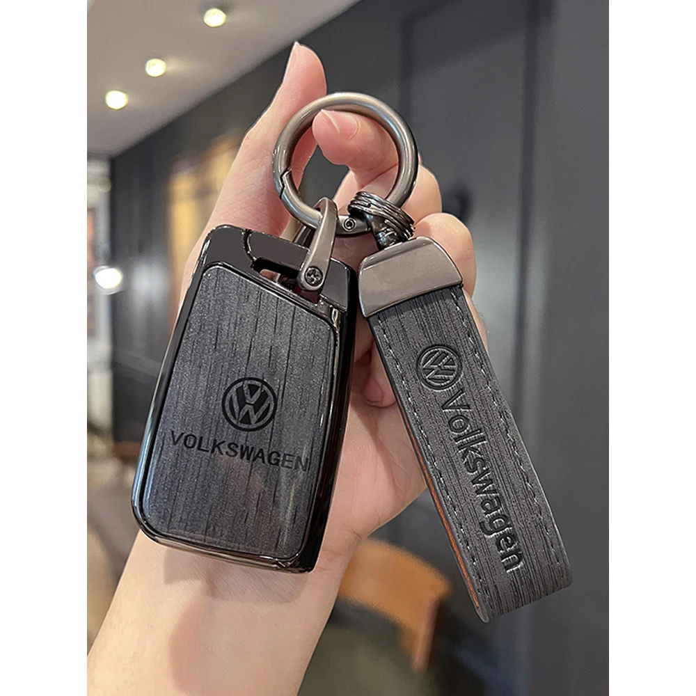 大众朗逸车钥匙套2023款女士男士全包郎逸启航金属500万车包扣壳