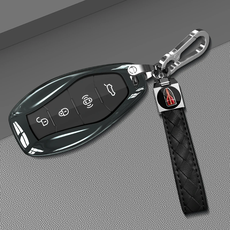 适用2023款红旗h5车钥匙套23全新hq9汽车壳专用车内装饰用品大全