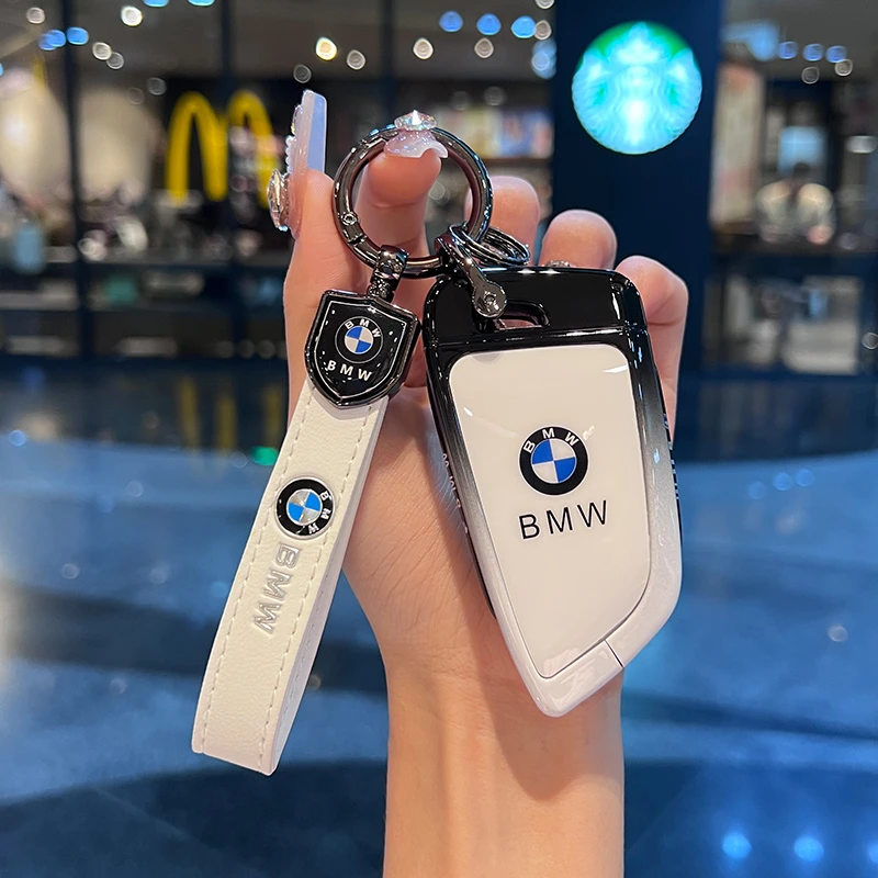 适用宝马钥匙套新5系3系1系7x1x2x3x5刀锋ix3壳i3扣530320三325li