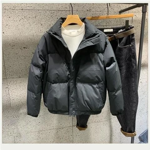 波司断码羽绒服男冬季新款潮流帅气短款面包服轻薄加厚保暖韩版潮