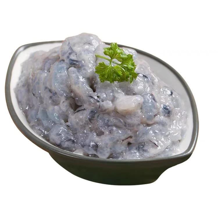 【一霏】冷冻黑虎虾滑≥95% 100g/包*10包+1包80g磷虾米1包30g裙带菜