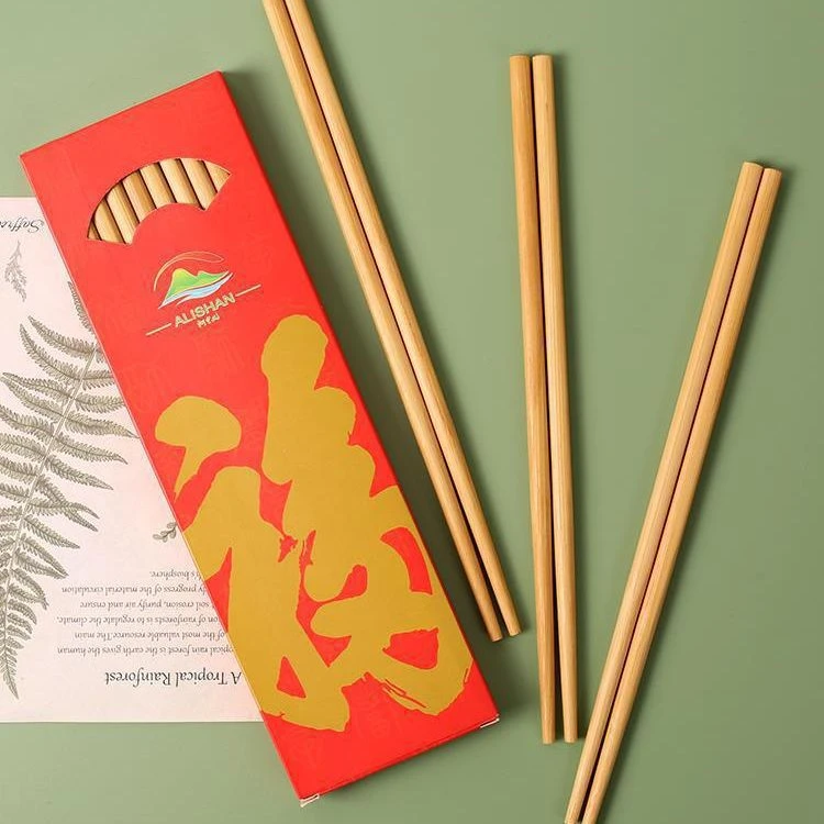 竹筷子高档楠竹筷无漆无蜡家用餐厅防滑酒店商用