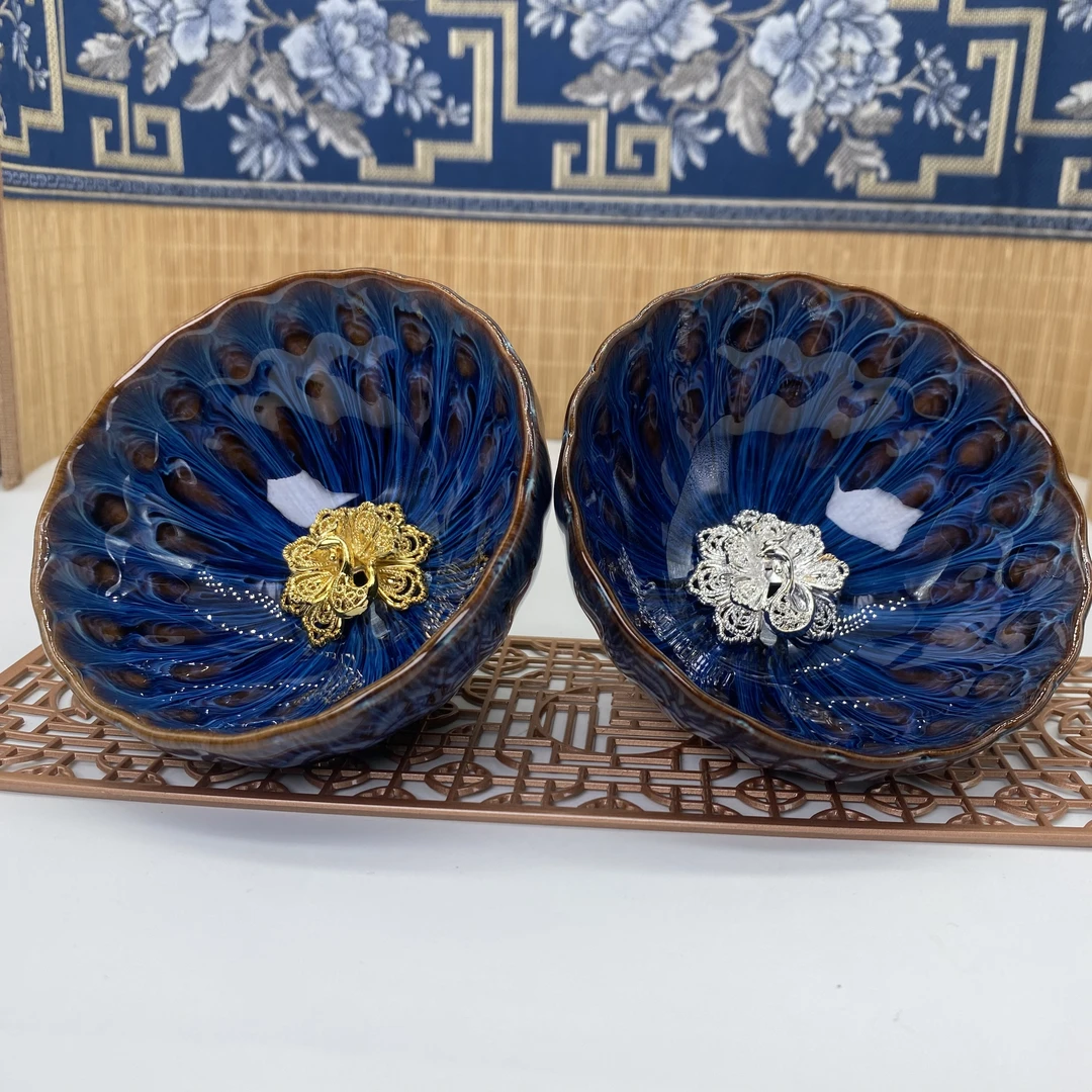 孔雀组合  主人杯茶杯杯子a（无礼盒）
