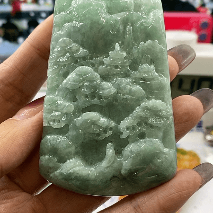 【闪购商品】翡翠颈饰未镶嵌南**士2190