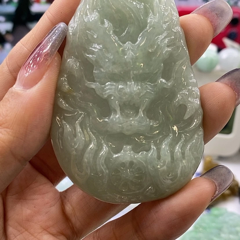 【闪购商品】翡翠颈饰未镶嵌无**生977
