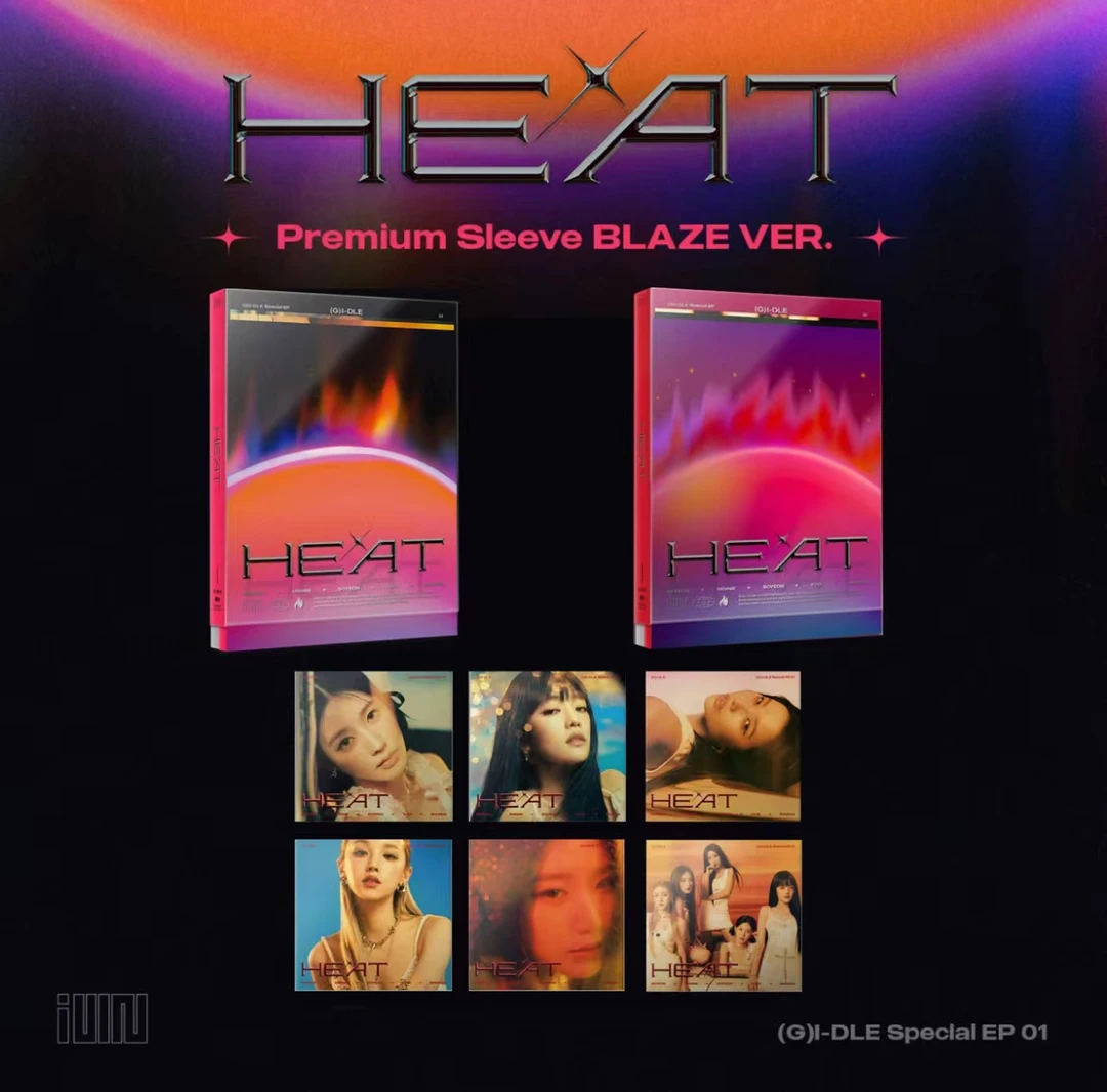 现货包邮 (G)I-DLE I DO HEAT英专 韩版 全新未拆 娃 特别专
