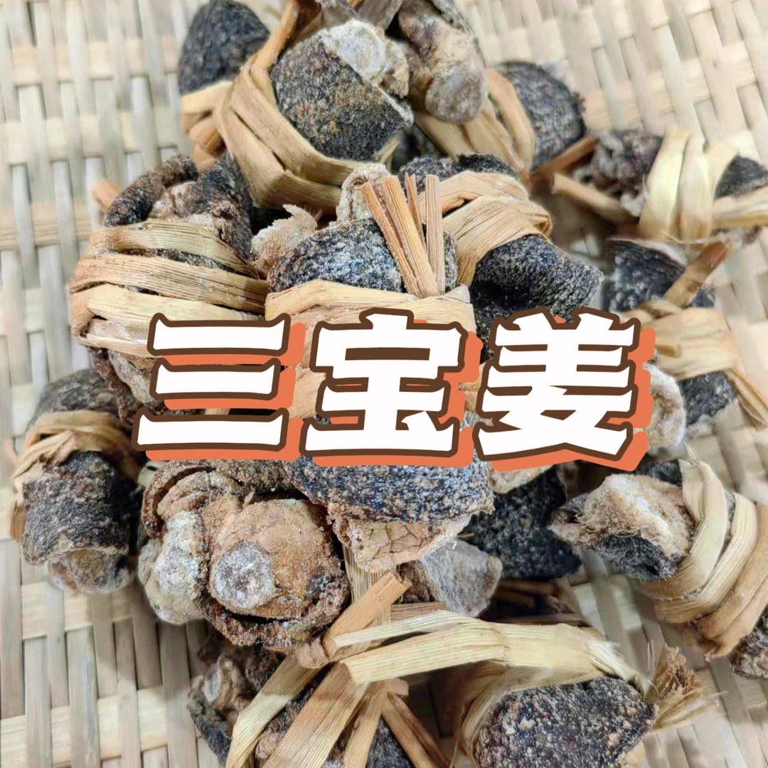 【三宝姜】新会特产8年陈皮老姜禾秆草腌制一年以上晒干