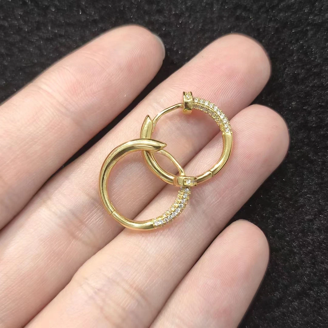 925银银制品 【闪闪珠宝】S925银耳扣 CAN2780532