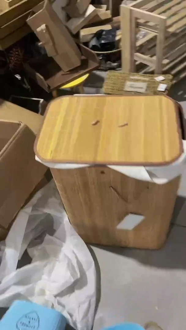 【闪购商品】竹制脏衣篮 拆装发货