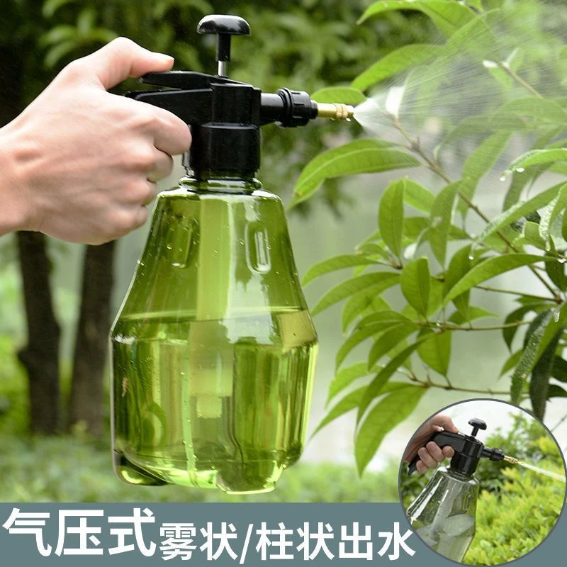 手动气压式浇花喷壶洒水壶浇水壶园艺工具喷雾器喷水壶消毒花洒