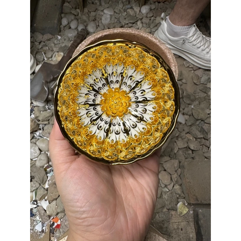 高端茶器 金玉满堂莲花 主人杯1