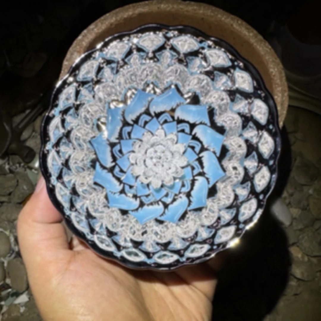 高端茶器 蓝色妖姬莲花 主人杯A122zd