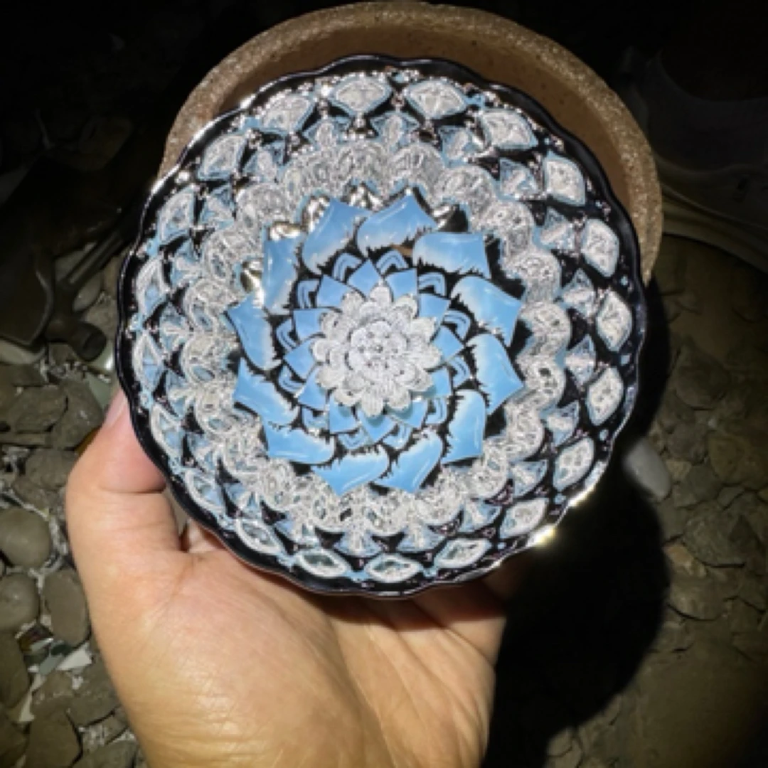 高端茶器 蓝色妖姬莲花 主人杯A122zd