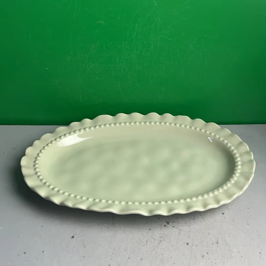 3619（口径31 高3）陶瓷鱼盘C18