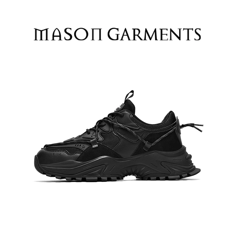 MASONGARMENTS鲨齿2号潮流增高鞋舒适耐磨运动百搭老爹鞋男女同款