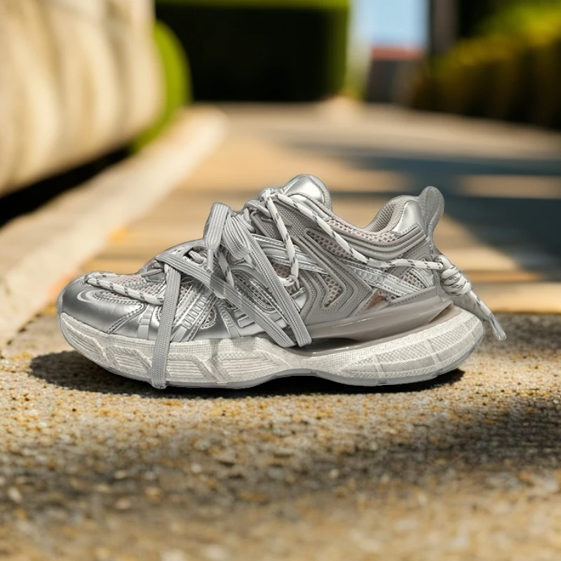 MASON GARMENTS牢笼系列男女款高能感增高透气老爹鞋时尚百搭潮鞋