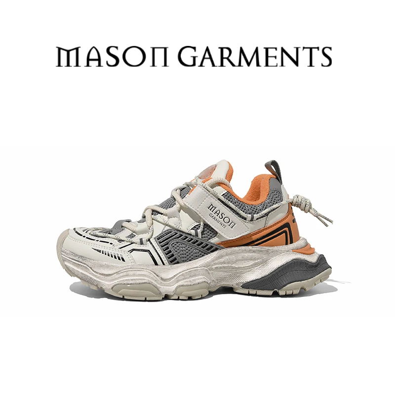 MASONGARMENTS 2025秋季新款舒适潮流老爹鞋休闲透气增高百搭潮鞋