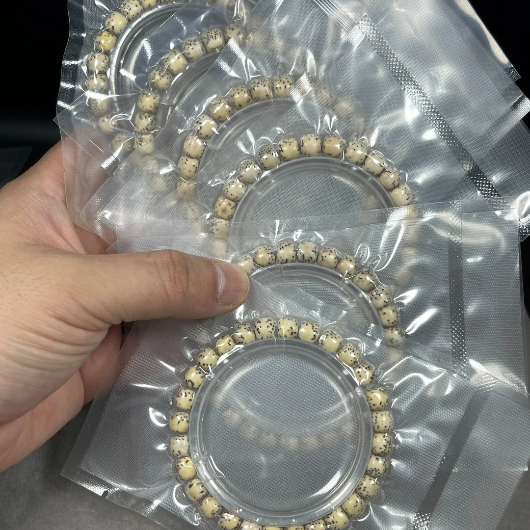 M179留白河豚 星月菩提卡8x7mm单圈手串（底色多样 发其一）