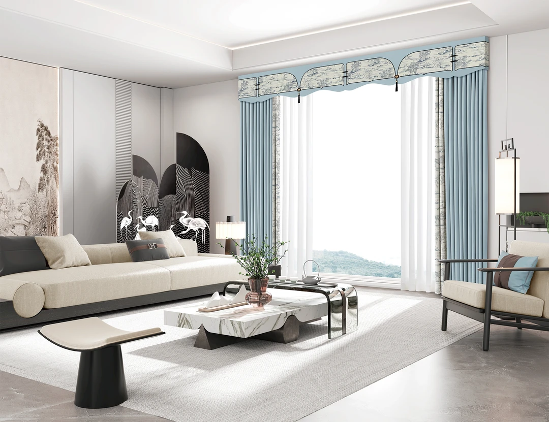 雪尼尔窗帘全屋定制遮光窗帘适合客厅卧室