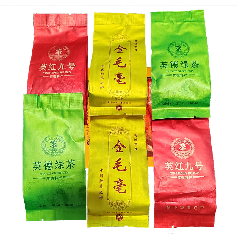 游酒闲茶英德红茶，3品茶6泡袋，5元试饮，包邮金毛毫品质精制醇正