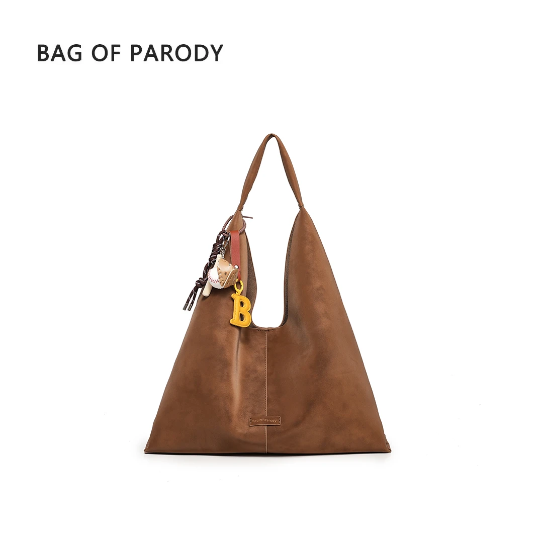 Bag of parody新款牛皮托特包￥￥