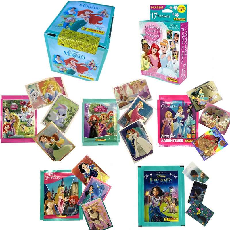 【拆包】 帕尼尼迪士尼公主系列收藏贴纸 盲盒