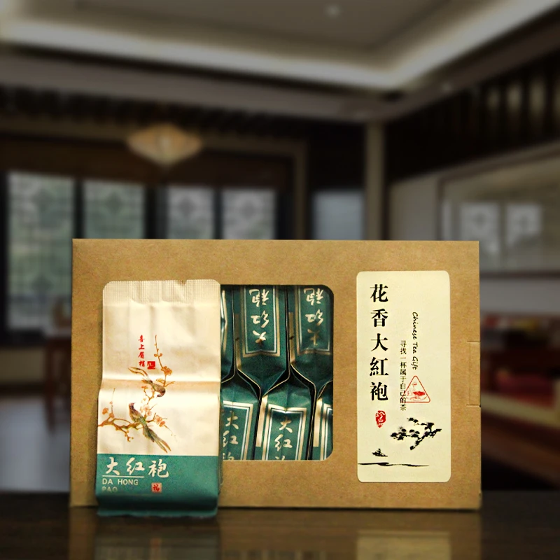 源香霖武夷山大红袍茶叶花香浓香型盒装清醇耐泡碳培小泡袋乌龙茶