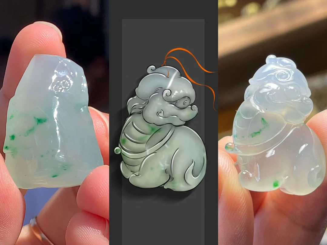 翠友雕刻定制全过程 ，勿拍
