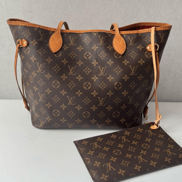 95新 LouisVuitton/路易威登 NF中号带子袋单肩包 8944