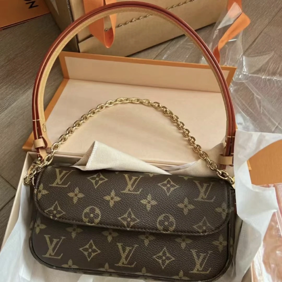99新 LouisVuitton/路易威登 文文/ivy现代款/单肩斜跨包