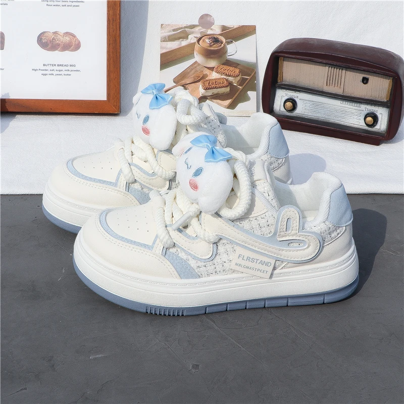 帆布鞋女2025春季新款板鞋小香风休闲百搭时尚厚底学生潮小白鞋女