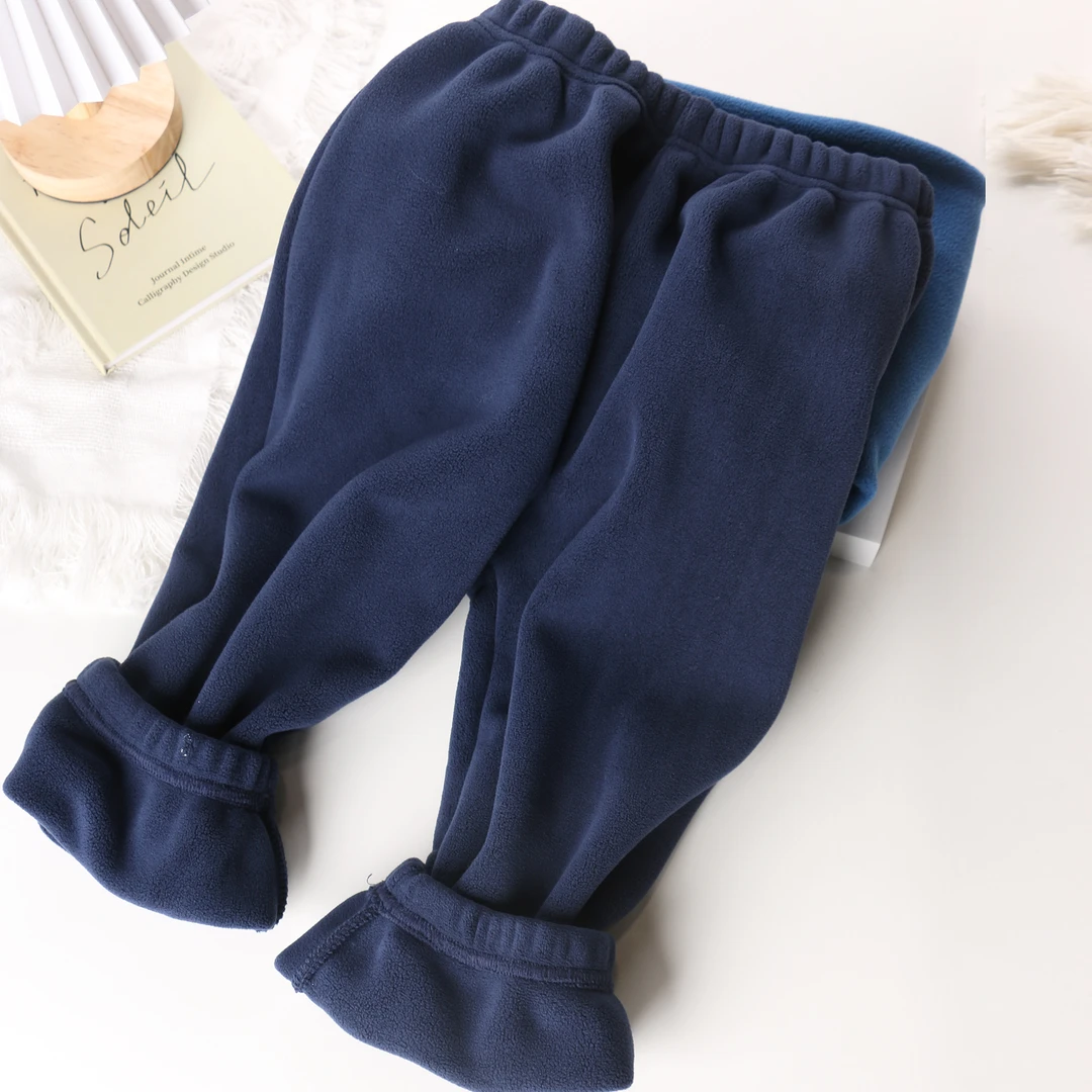 男童运动裤秋冬新款中大童卫裤宝宝澳粒绒长裤儿童加绒灯笼裤3031