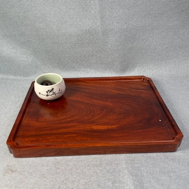 3th008缅花大文盘木质工艺品，约长29宽22高2左右，多样性发其一
