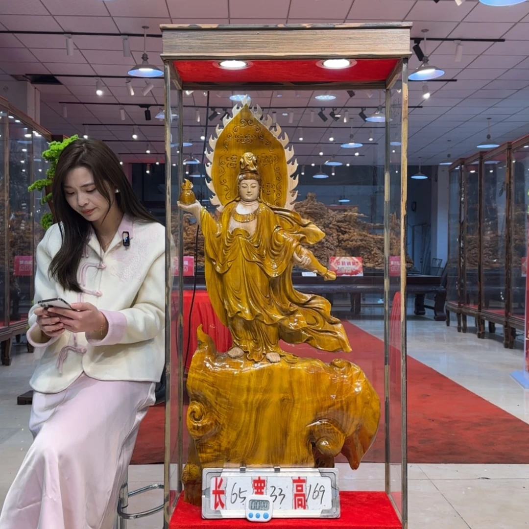 【闪购商品】金丝楠根雕开****啦