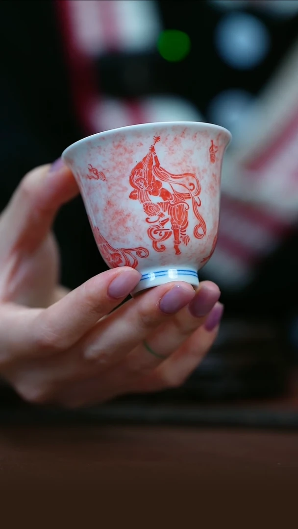 【闪购商品】一如文拓 反弹琵琶品茗杯