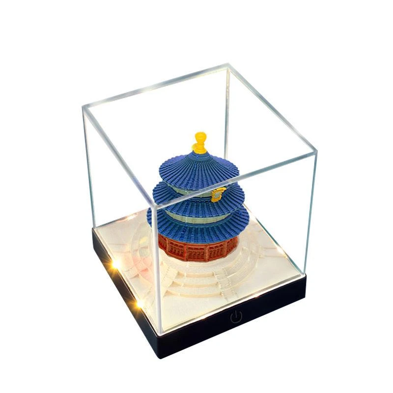 2024祈年殿3D全景日历手撕公司定制纸雕台历创意摆件新年礼品