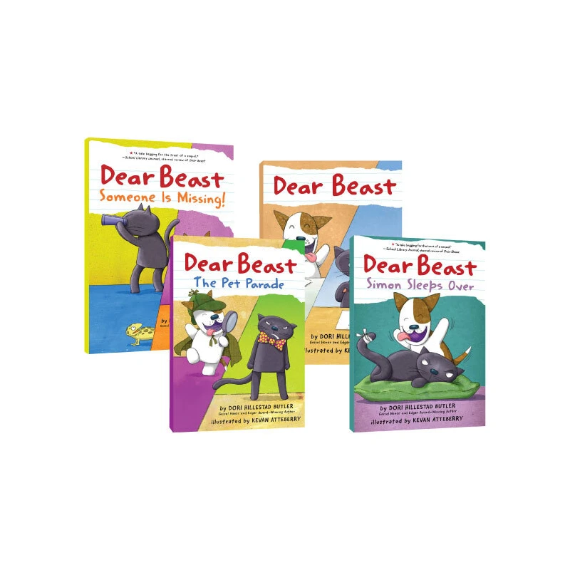 筑桥Dear Beast亲爱的野兽 系列4本 平装原版引进