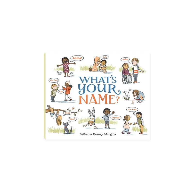 筑桥What's Your Name? 你的名字是什么？ 精装原版引进