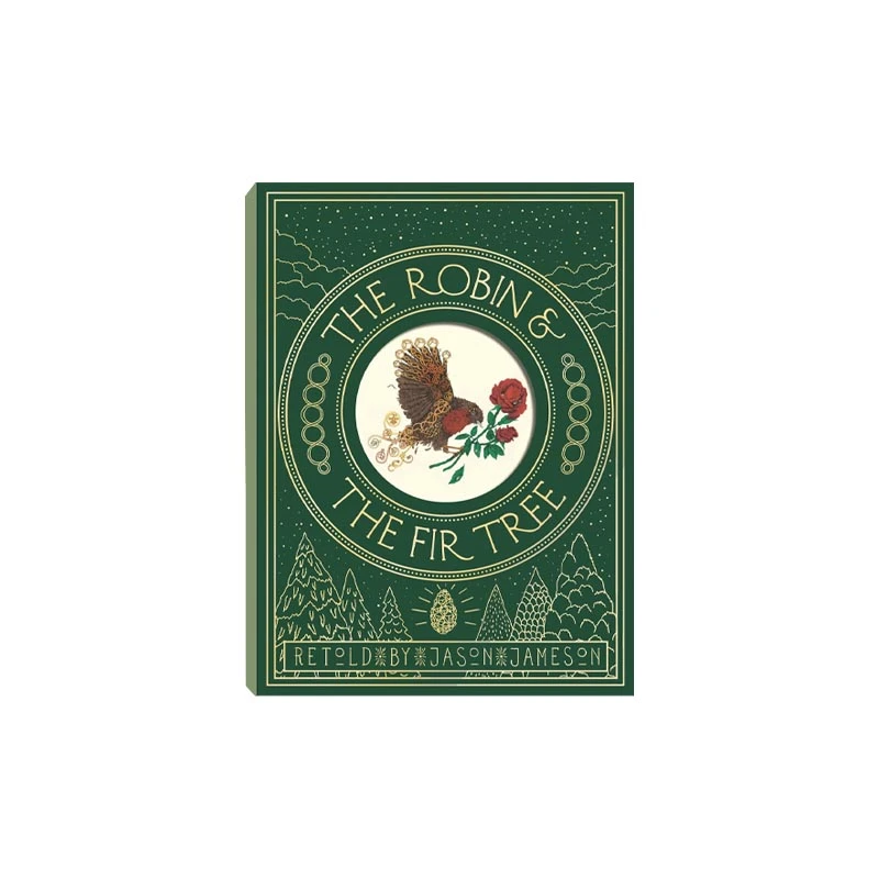 筑桥The Robin and the Fir Tree 知更鸟和冷杉树 精装原版引进