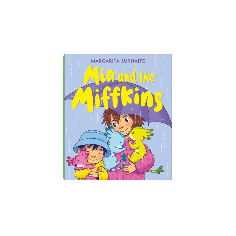 筑桥Mia And The Miffkins 米娅和米夫金斯一家 平装原版引进
