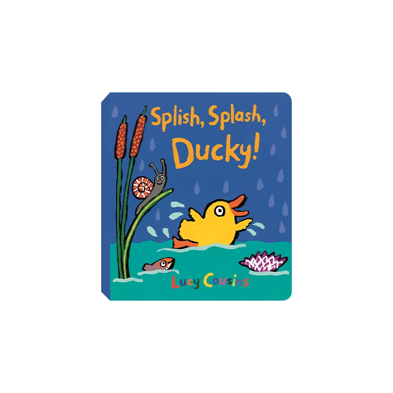 筑桥Splish Splash Ducky! 溅水的鸭子! 纸板原版引进