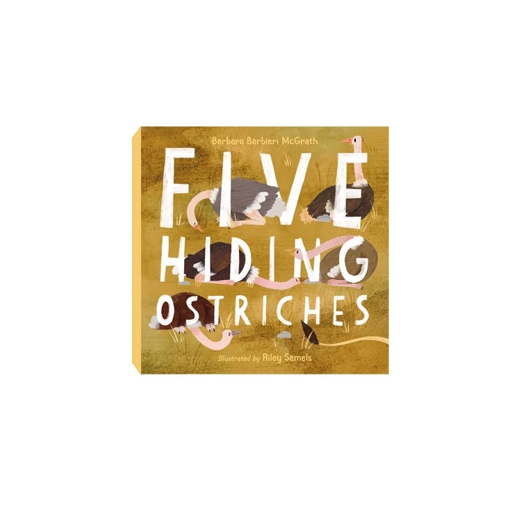筑桥Five Hiding Ostriches 五只隐藏的鸵鸟 精装原版引进