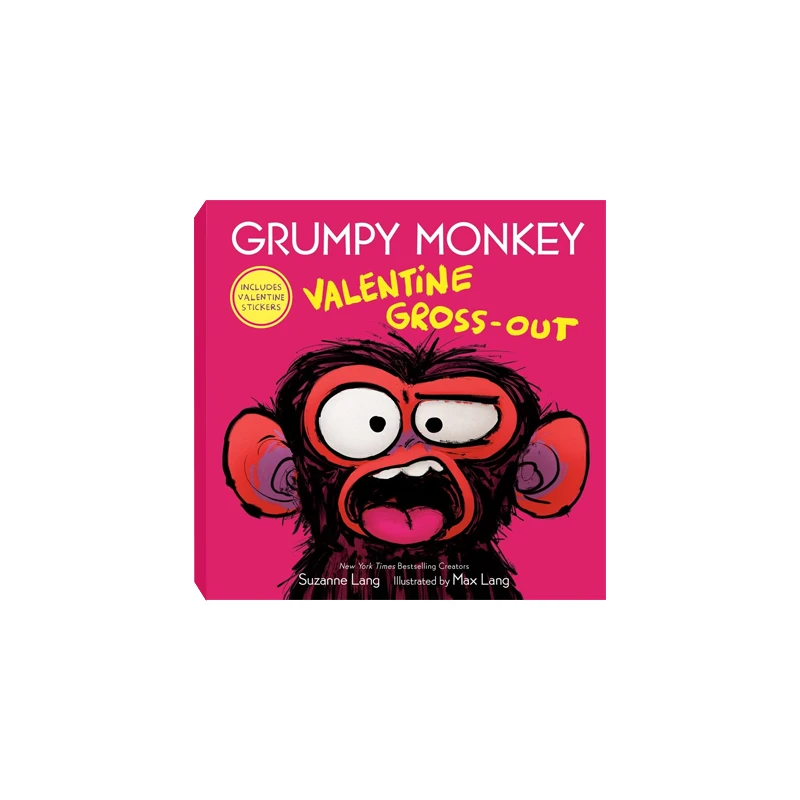 筑桥Grumpy Monkey Valentine 暴躁的猴子情人节 精装原版引进