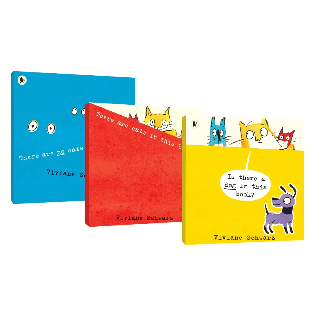 【微瑕】维维亚娜·施瓦茨三只小猫翻翻书系列3本合集 平装