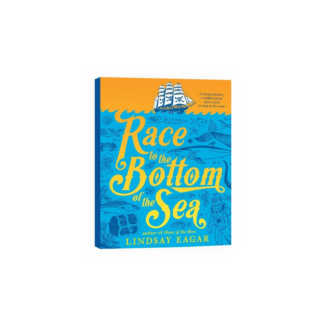 筑桥Race To The Bottom Of The Sea 奔向海底 平装书原版引进