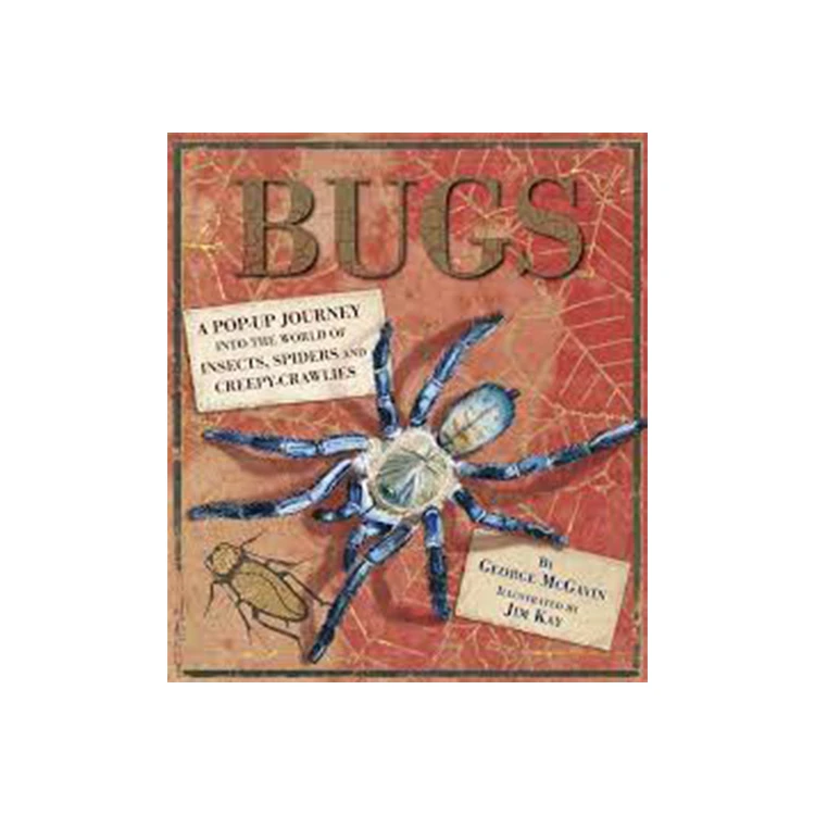 筑桥Bugs 虫子 立体书 原版引进