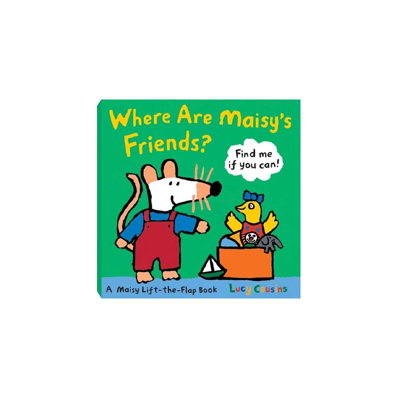 筑桥Where Are Maisy’S Friends? 英版 纸板书原版引进