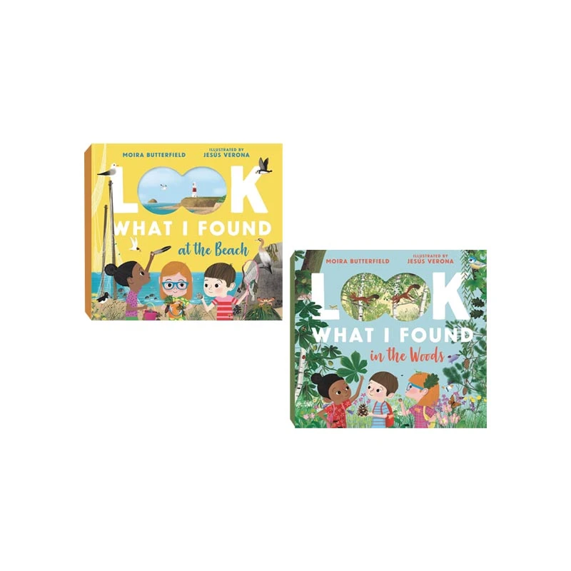 筑桥Look What I Found 系列2本 精装原版引进