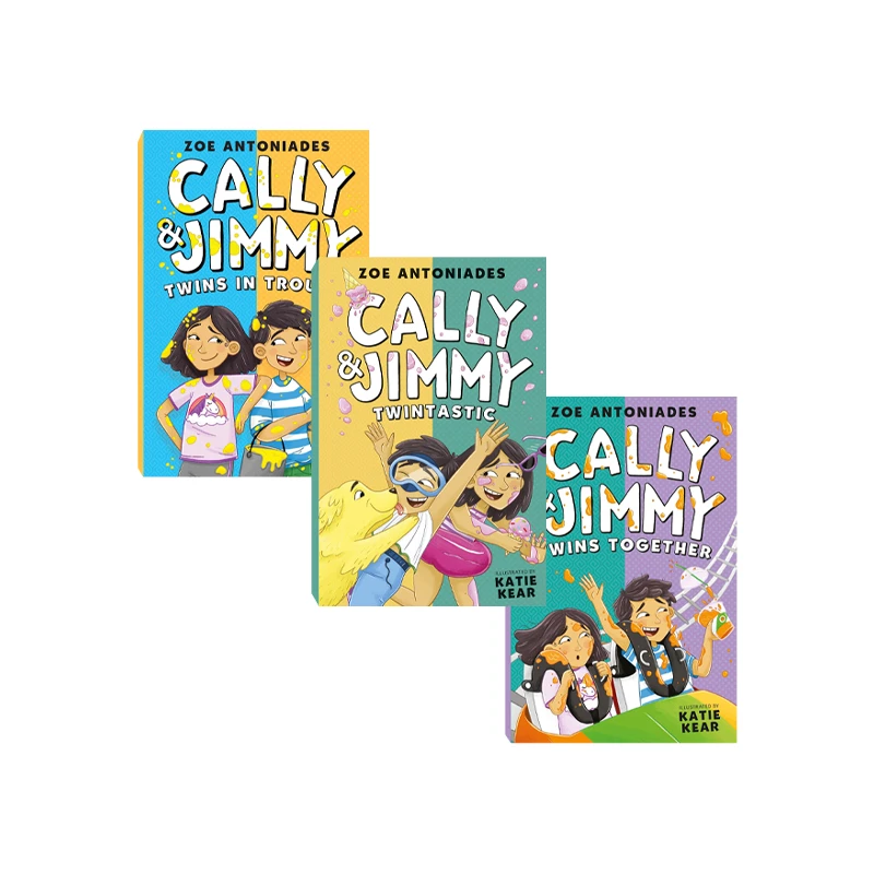 筑桥Cally and Jimmy凯莉和吉米 3本平装套系